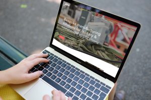 Jarvis Manufacturing Website design by Bamb Creative